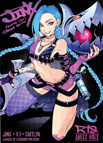 Solo Female JINX Come On! Shoot Faster- League of legends hentai Car Sex