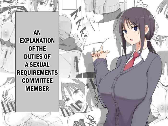 Hand Job Seishori Iin no Katsudou Setsumeikai | An Explanation of the Duties of a Sexual Requirements Committee Member- Original hentai Shaved Pussy