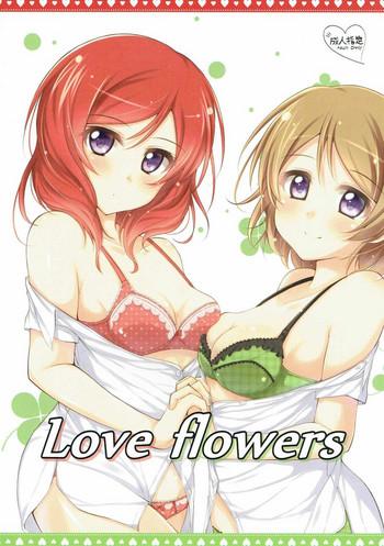Three Some Love flowers- Love live hentai Mature Woman
