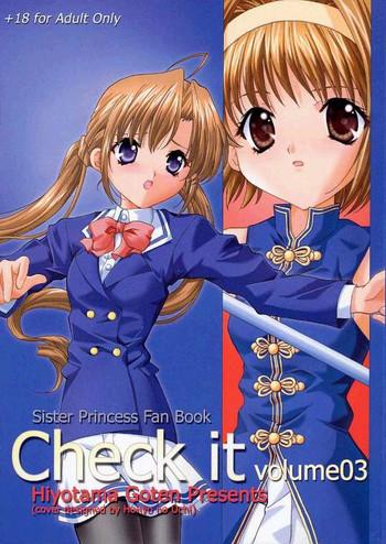 Uniform Check it! volume 03- Sister princess hentai Ftvgirls