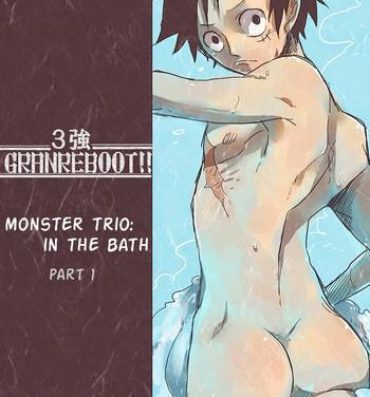 Little Monster Trio: In The Bath- One piece hentai Redbone