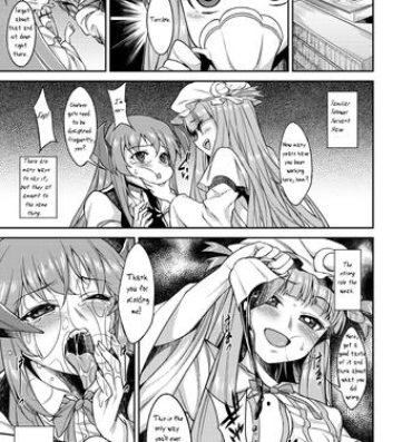 Off Doing Mean Things to Patchouli- Touhou project hentai Fetiche
