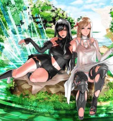Spooning Futareid Zero: Black Gal VS White Gal- Final fantasy xiv hentai Asia