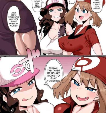 Rough Sex Haruka to Touko no Hiasobi | Playing Together With Haruka and Touko- Pokemon | pocket monsters hentai Slapping