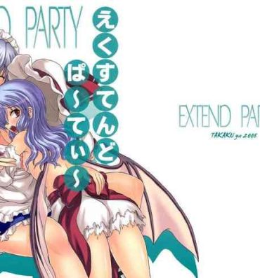 Edging Extend Party- Touhou project hentai Roughsex