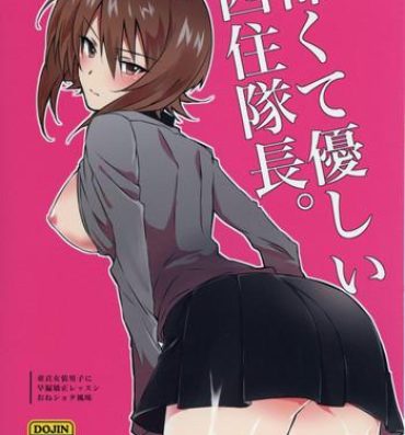 Amateur Blow Job Kowakute Yasashii Nishizumi Taichou.- Girls und panzer hentai Fake Tits