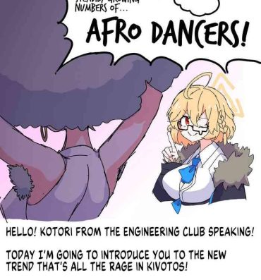 Monster Dick That’s New! The Mystery of Steadily Growing Numbers of Afro Dancers!- Blue archive hentai Peluda