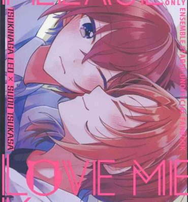 Spit PLEASE LOVE ME KISS ME- Ensemble stars hentai Tranny