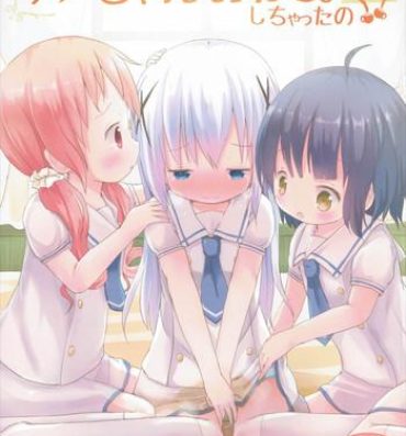 Hugetits Moshikashite, Chino-chan Onesho Shichatta no?? 2- Gochuumon wa usagi desu ka hentai Teen Fuck