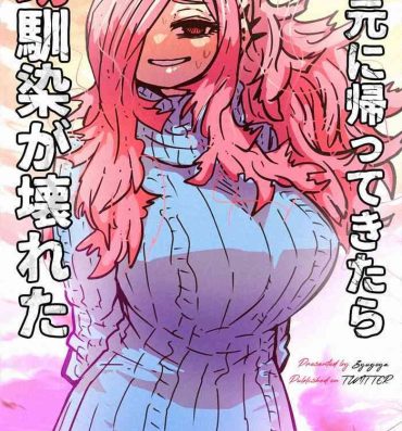 When I Returned to My Hometown, My Childhood Friend was Broken- Original hentai No Condom